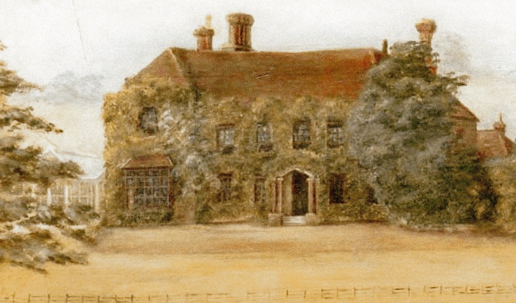 Birtley House painted 1900, credit.....