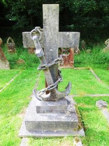 Charles Frederick Baker's grave in St Barnabas churchyard