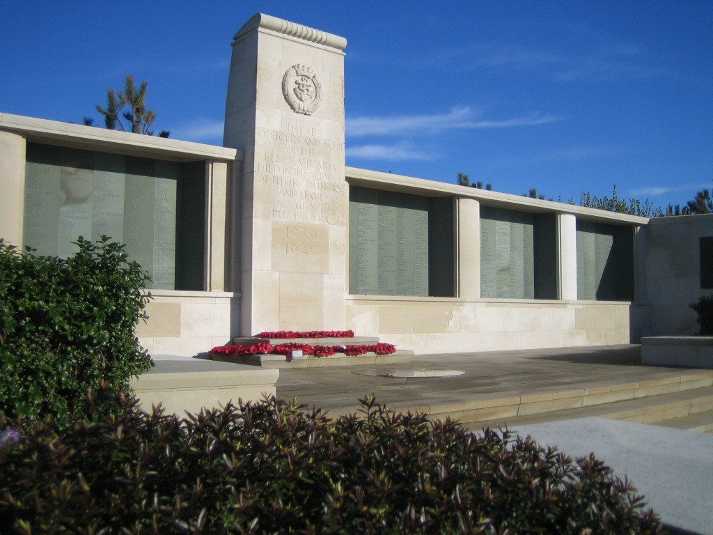 The Lee-on-Solent Memorial (photograph courtesy Commonwealth War 