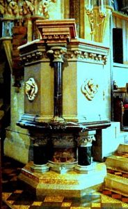 The elaborate pulpit (Brian Belton)