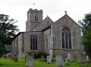 St Andrew's Buxton, where several of the Cubitt children were baptised (Geograph, copyright John Salmon)