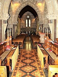 The interior of St Barnabas, looking back from the High Altar (Brian Belton)