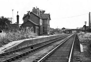 Merton Abbey station in 1967, Alan Jackson