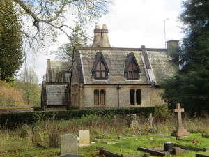 St Barnabas School, viewed across the churchyard