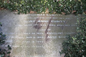 Close up of the Cubitt monument at Norwood (credit.....)