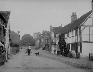 Church Street, Wargrave-on-Thames c 1888 (where Dick Fuller-Maitland was born)