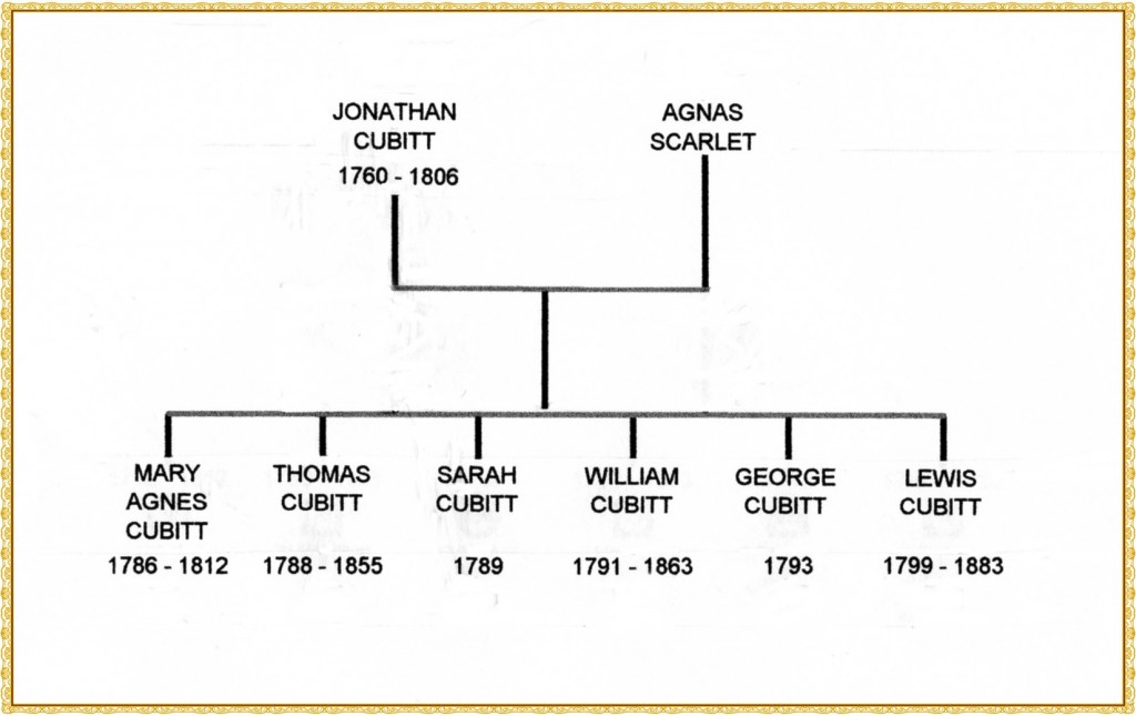 Jonathan Cubitt family tree244