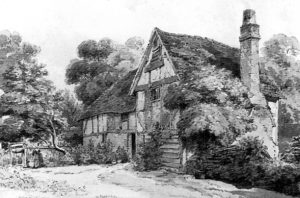 Hogden Farm, Henry Edridge ARA (1879-1821), "House on the Hill", Fortescue